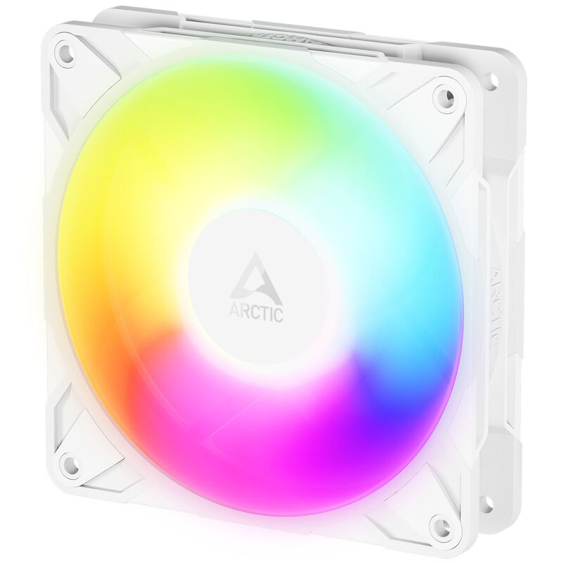 Arctic P12 Pro Reverse ARGB PWM vifte 120 mm hvit bakside