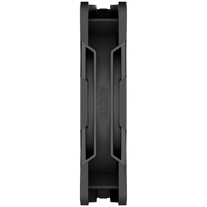 Sideprofil av ARCTIC P12 Pro Reverse vifte 3-pakk 120 mm PWM svart