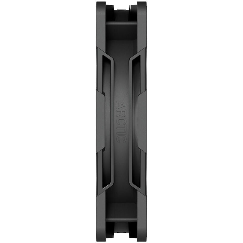 Arctic P12 Pro vifte 120 mm PWM ARGB svart sett fra siden