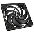 Arctic P12 Slim PWM PST vifte 120 mm svart forfra
