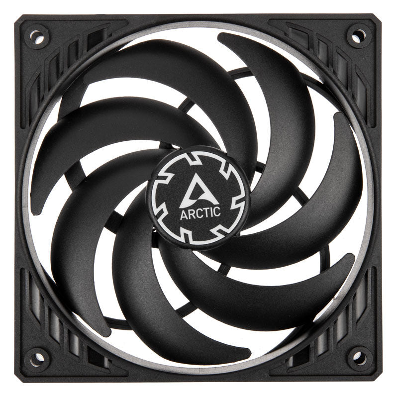 Arctic P12 Slim PWM PST vifte 120 mm svart bakside