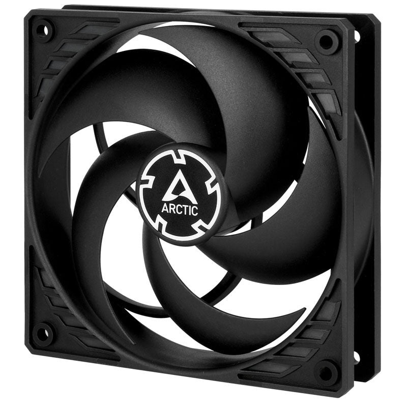 Arctic P12 vifte 120 mm 5-pakning svart detalj
