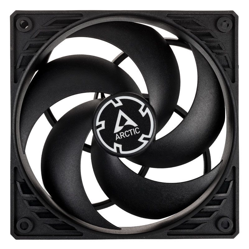 Arctic P12 vifte 120 mm svart 1800 RPM 3-pin bakside