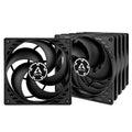 Arctic P14 140 mm vifte 1700 RPM 5-pack svart forfra