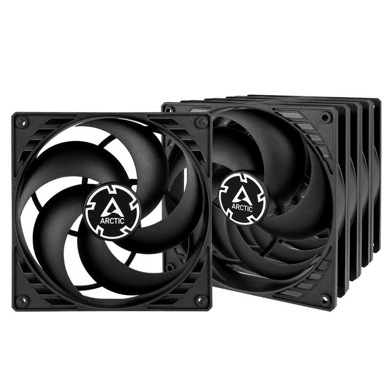Arctic P14 140 mm vifte 1700 RPM 5-pack svart forfra