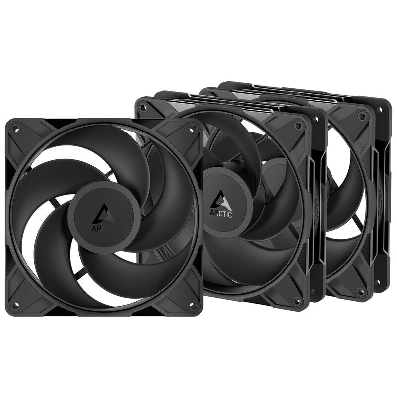 ARCTIC P14 Pro Reverse PWM vifte 140 mm svart forfra