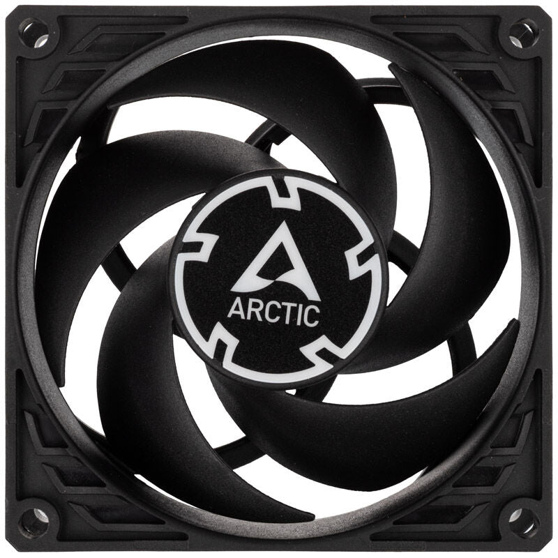 Arctic P8 PWM PST vifte 80 mm 3000 RPM svart bakside
