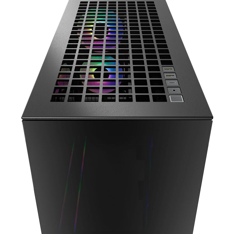 Nærbilde av ARCTIC Xtender Mirror kabinett sidepanel
