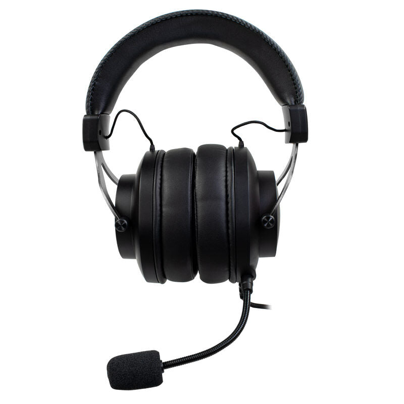 Arozzi Aria gamingheadset kablet 50 mm svart detalj av ørepute
