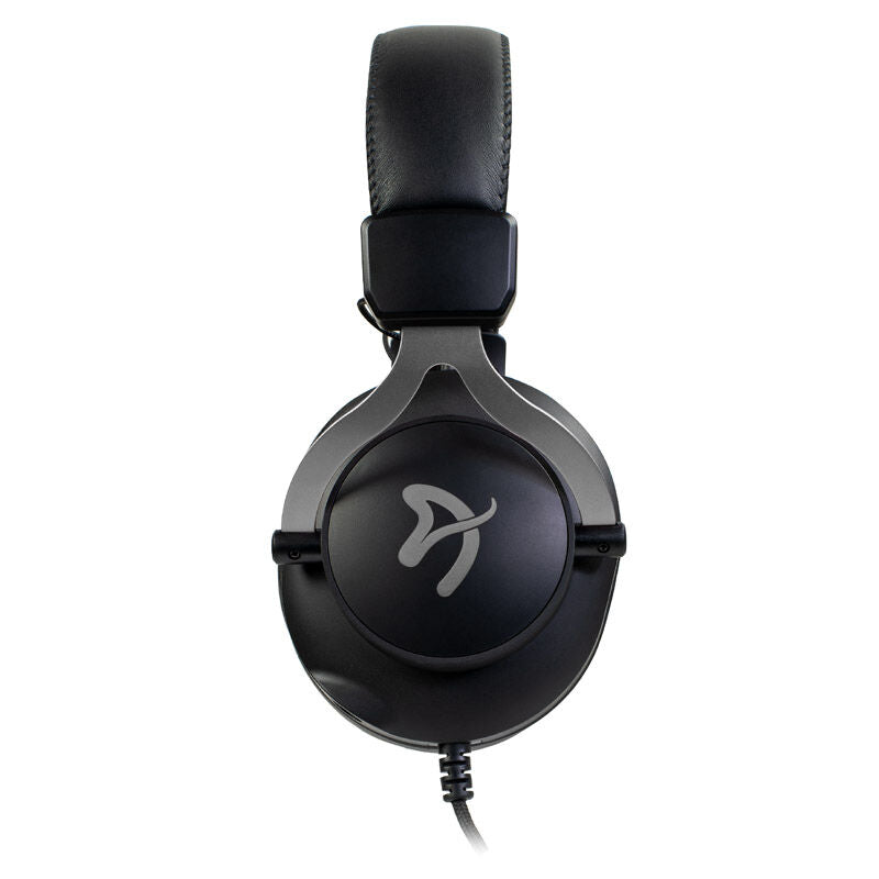 Arozzi Aria gamingheadset kablet 50 mm svart sideprofil