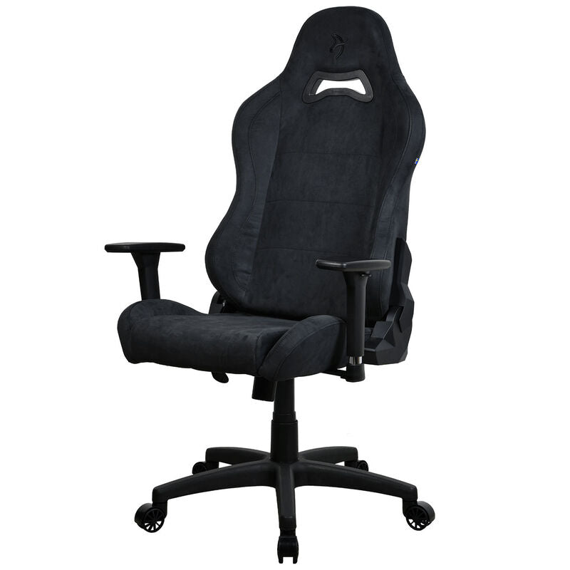 Detaljbilde av stoff på Arozzi Torretta gamingstol Supersoft stoff svart