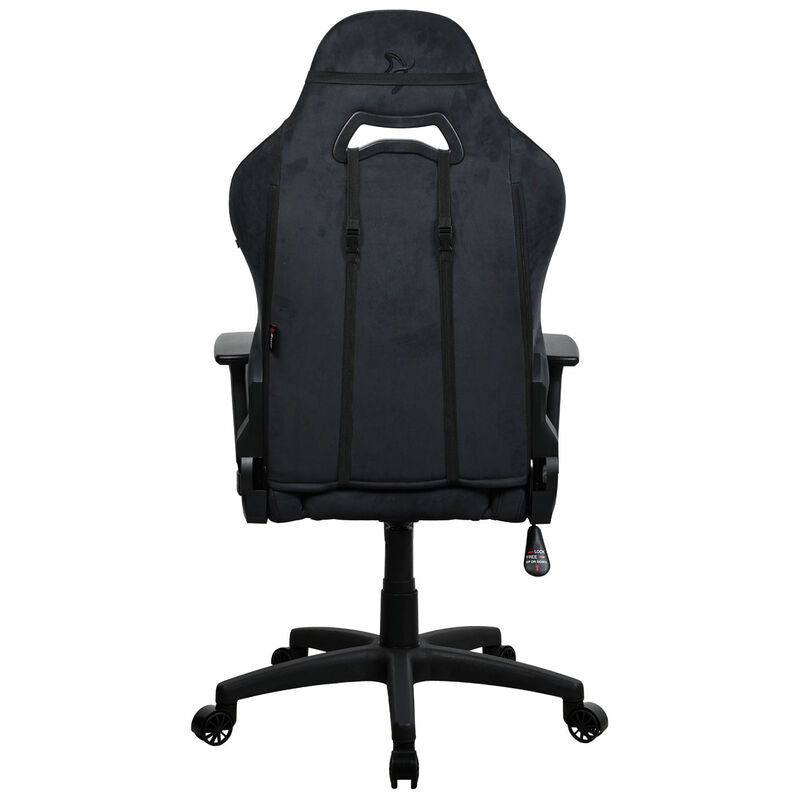 Arozzi Torretta gamingstol Supersoft stoff svart med hodepute