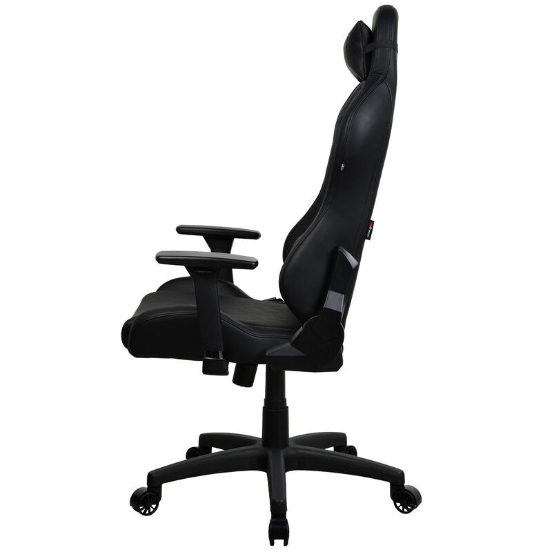 Arozzi Torretta gamingstol PU-skinn svart montert i gamingrom