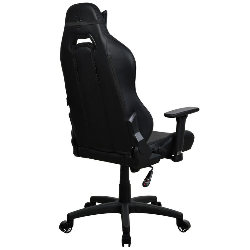Sideprofil av Arozzi Torretta gamingstol PU-skinn svart