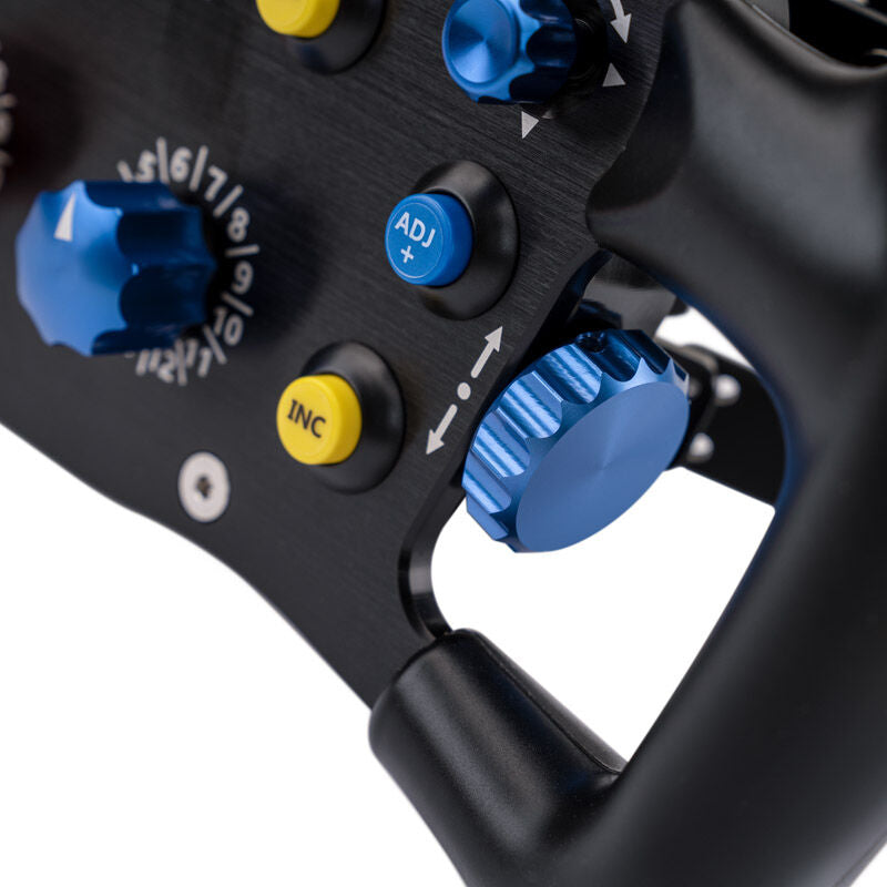 Sideprofil av Ascher Racing F64-USB V3 simracingratt