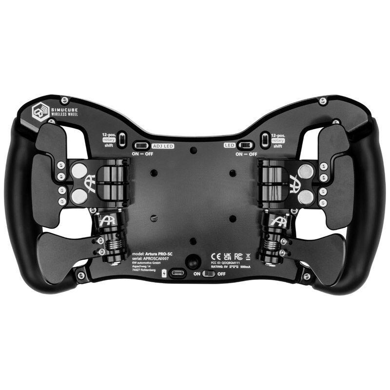 Sideprofil av Ascher Racing McLaren Artura Pro-SC simracingratt