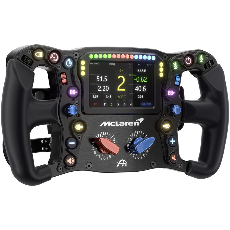 Ascher Racing McLaren Artura Ultimate simracingratt USB RGB forfra
