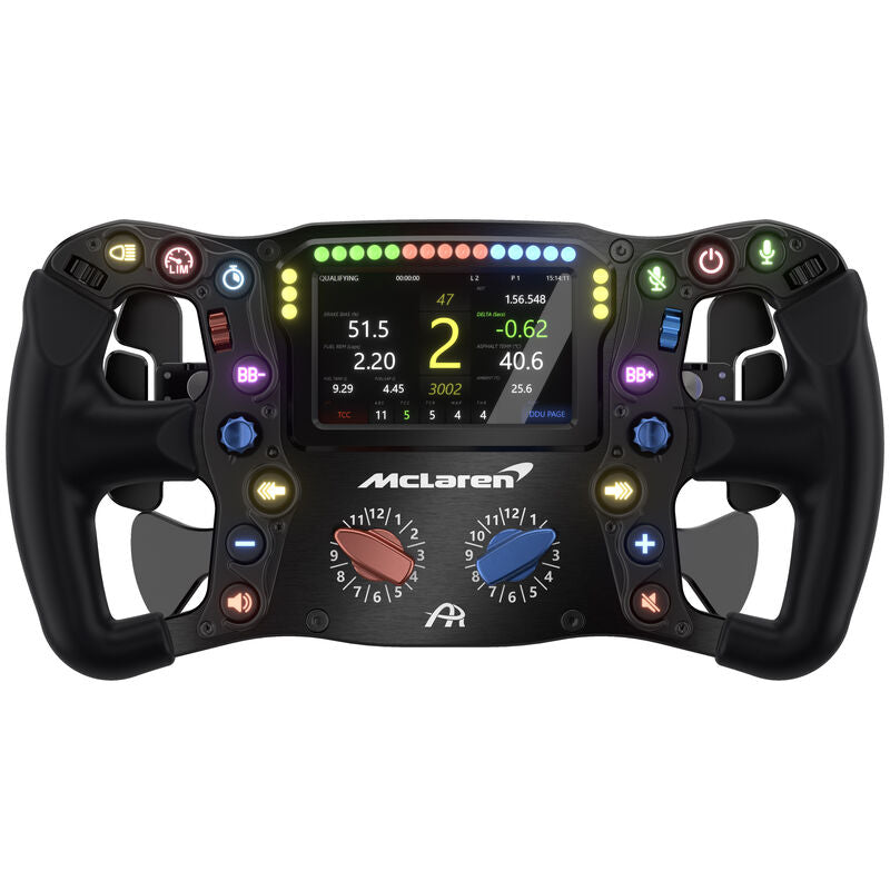 Ascher Racing McLaren Artura Ultimate simracingratt USB RGB bakside