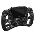 Asetek Invicta Formula simracing-ratt 4,3" LCD USB-C svart forfra