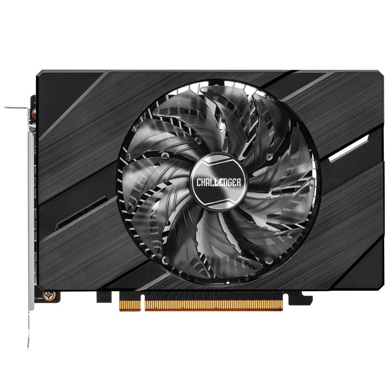 Detaljbilde av ASRock Arc A380 Challenger ITX grafikkort vifte