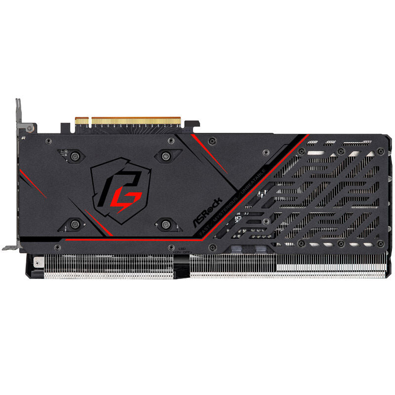 ASRock Arc A770 Phantom Gaming D RGB-effekter i mørkt rom