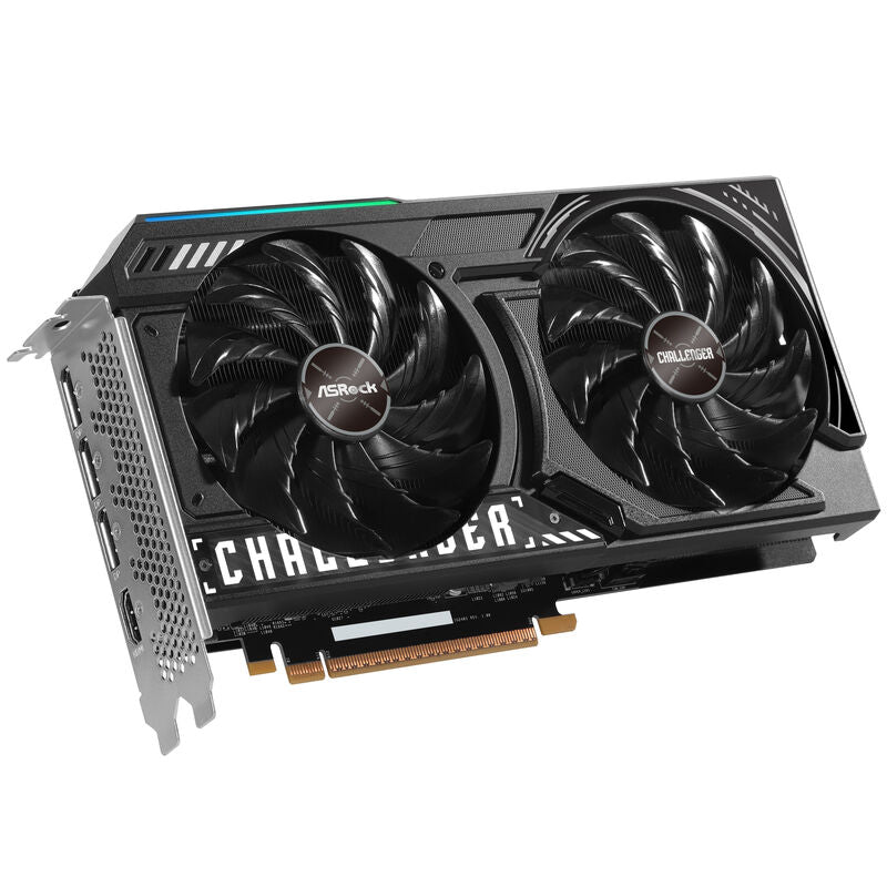 ASRock Arc B570 Challenger OC grafikkort bakside