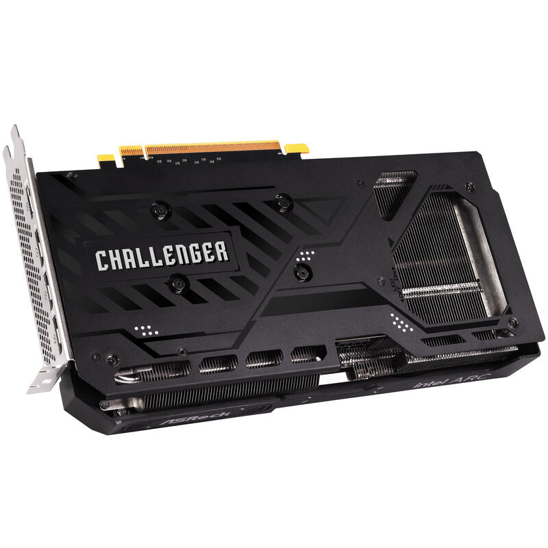 ASRock Arc B570 Challenger OC grafikkort med synlig porter