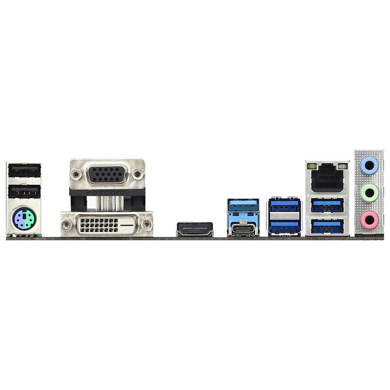 ASRock B450M PRO4 R2.0 hovedkort montert i PC