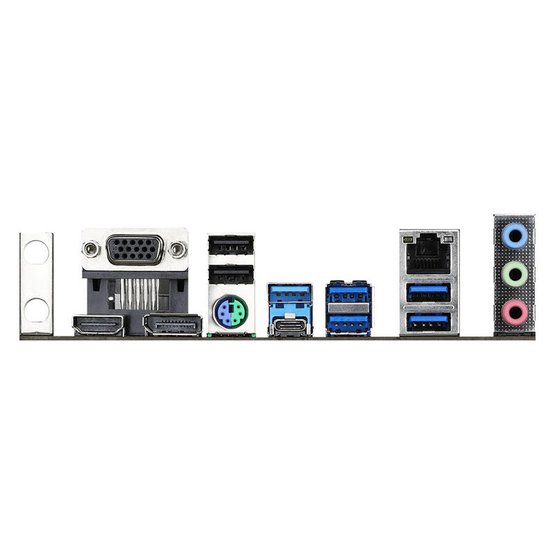 ASRock B550M Pro4 hovedkort montert i PC-kabinett