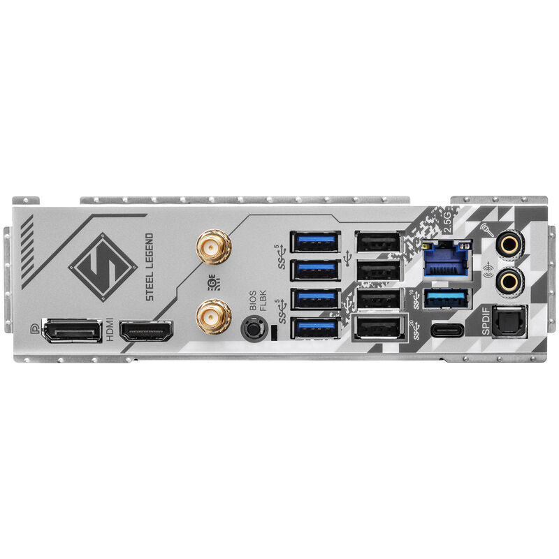 ASRock B650 Steel Legend WiFi hovedkort med RGB-lys
