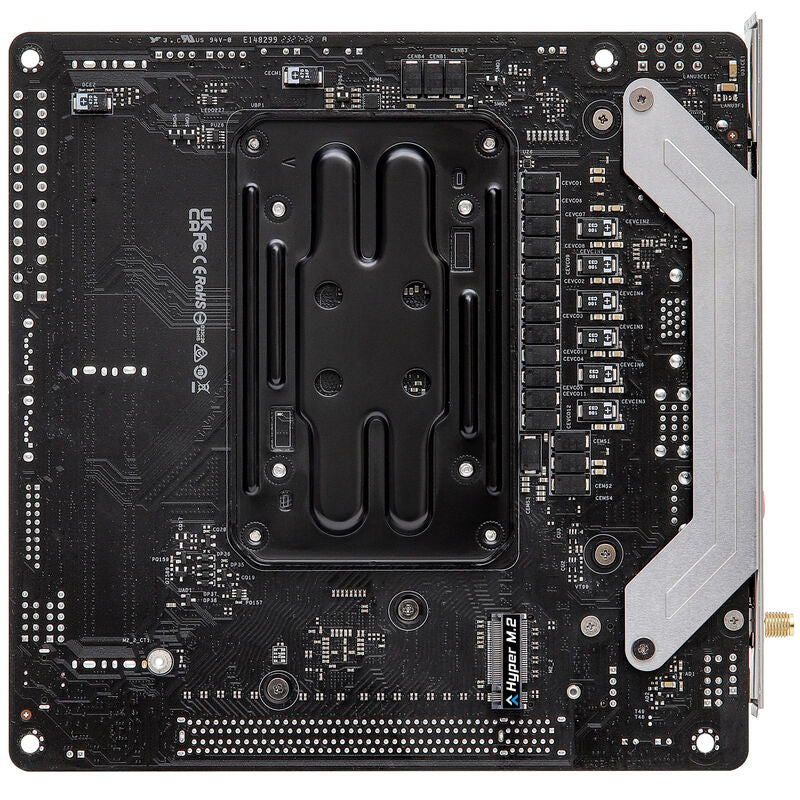 ASRock B650I Lightning WiFi hovedkort USB-porter og tilkoblinger