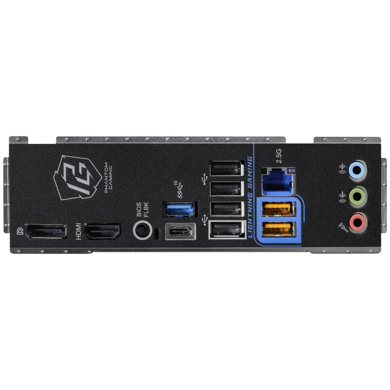 ASRock B650M PG Riptide montert i PC-kabinett
