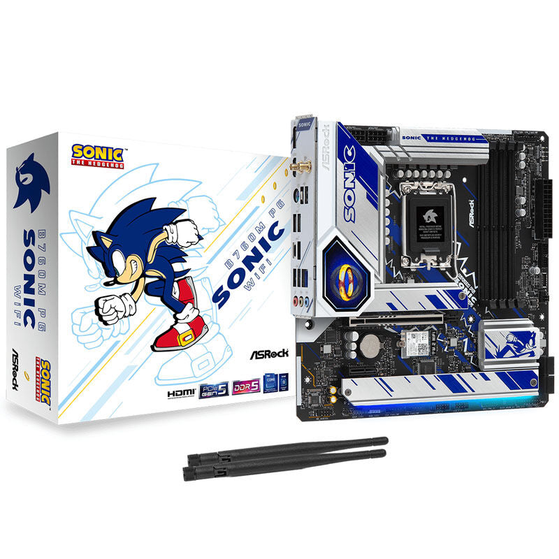 ASRock B760M PG Sonic WiFi hovedkort front