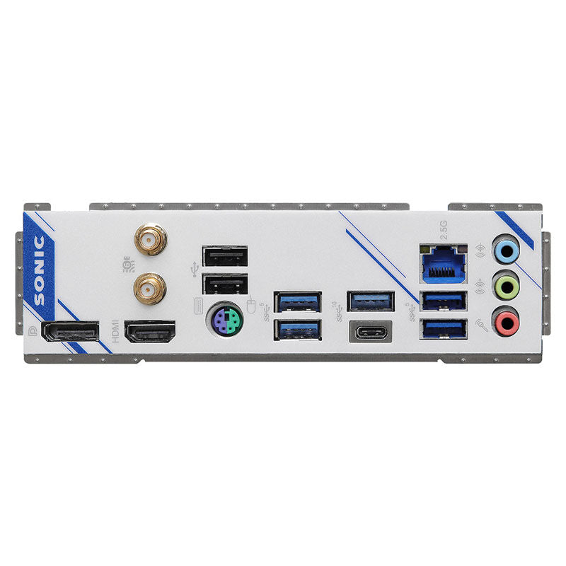 ASRock B760M PG Sonic WiFi hovedkort montert i PC-kabinett