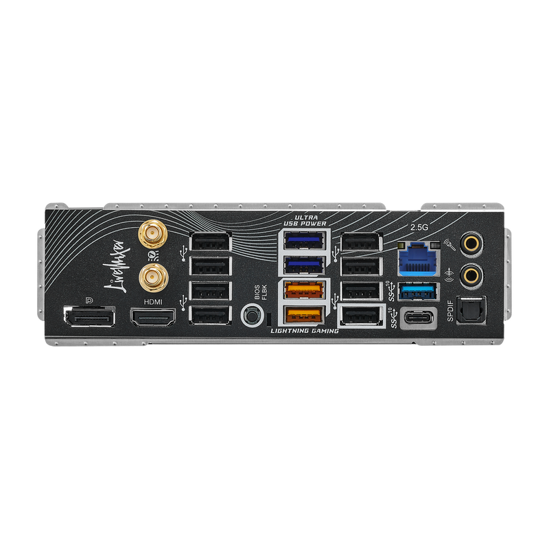 ASRock B850 LiveMixer WiFi hovedkort med RGB-belysning