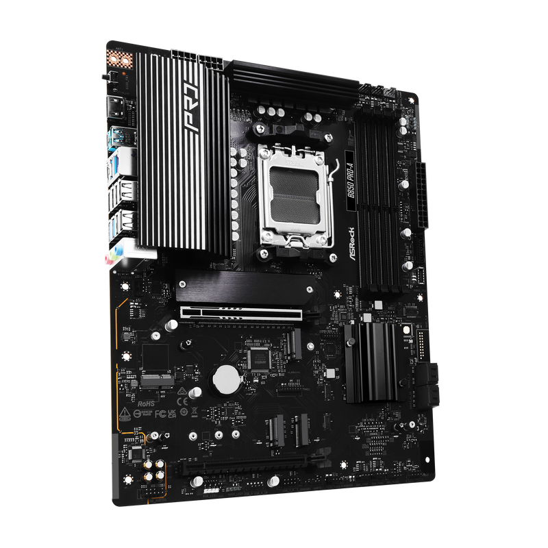 ASRock B850 Pro-A hovedkort bakside