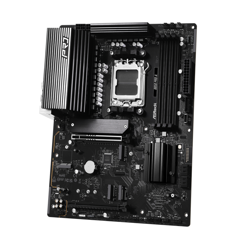 Detaljbilde av ASRock B850 Pro-A hovedkort