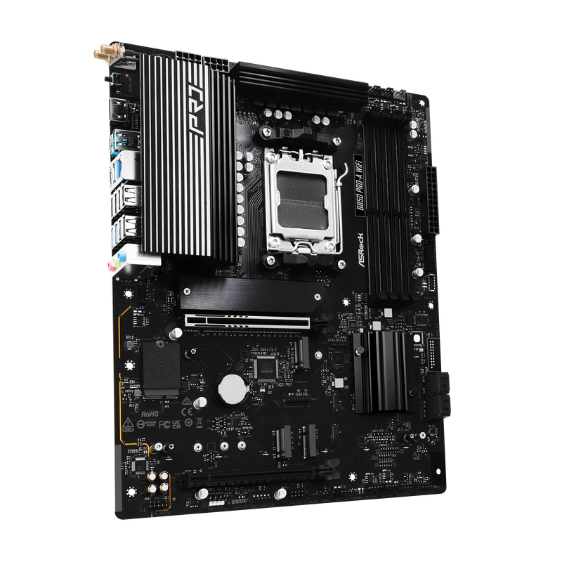 ASRock B850 Pro-A WiFi hovedkort bakside