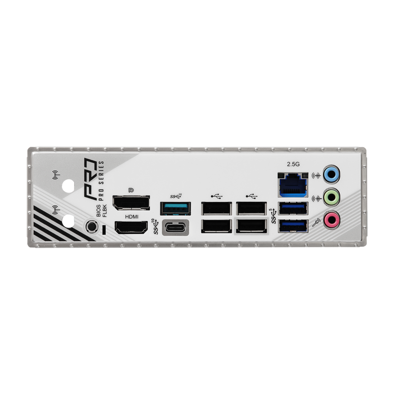 Kjøler og fan-tilkoblinger på ASRock B850M Pro RS