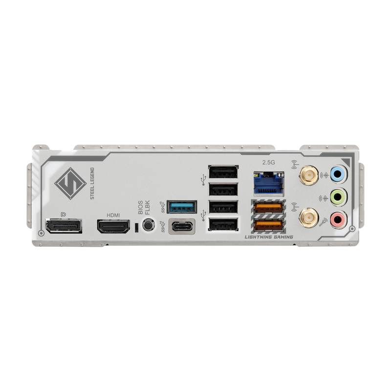 ASRock B850M Steel Legend WiFi hovedkort med RGB-belysning