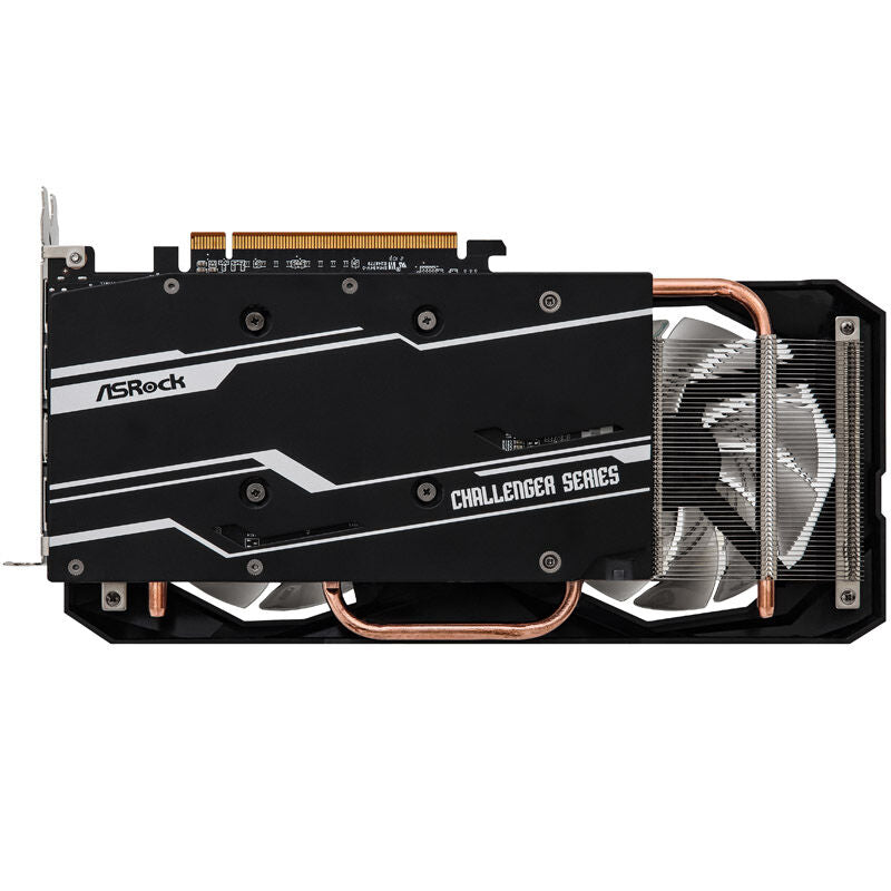 ASRock Radeon RX 7600 Challenger 8GO varmeavledning