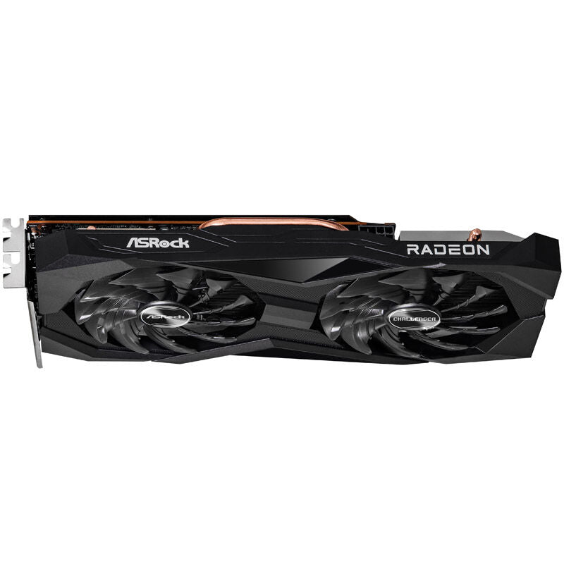 ASRock Radeon RX 7600 Challenger 8GO RGB belysning detalj