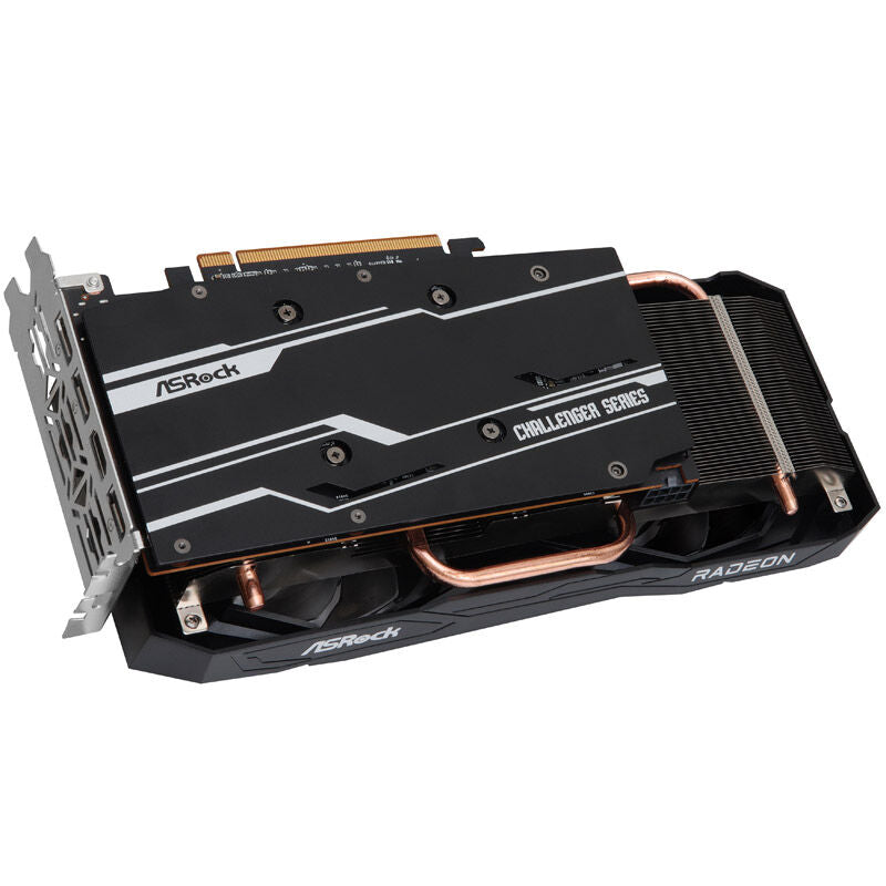 ASRock Radeon RX 7600 Challenger 8GO grafikkort sideprofil
