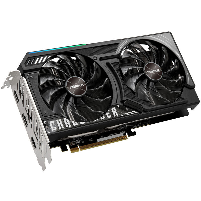 ASRock Radeon RX 9060 XT CL grafikkort bakside