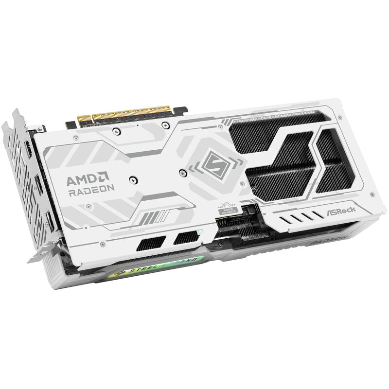 Sideprofil av ASRock Radeon RX 9060 XT SL grafikkort 8 GB