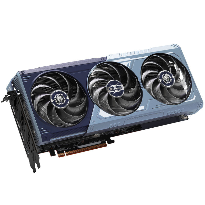 ASRock Radeon RX 9070 XT Monster Hunter Wilds Edition bakside