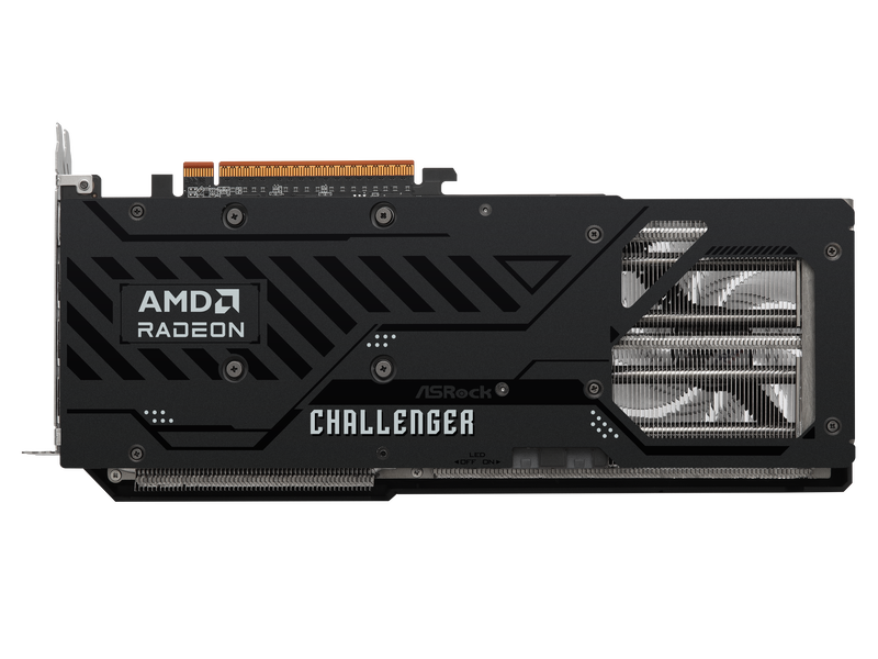 Displayporter på ASRock RX 9070 Challenger grafikkort