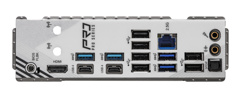 ASRock X870 Pro RS hovedkort nærbilde av CPU-sokkel
