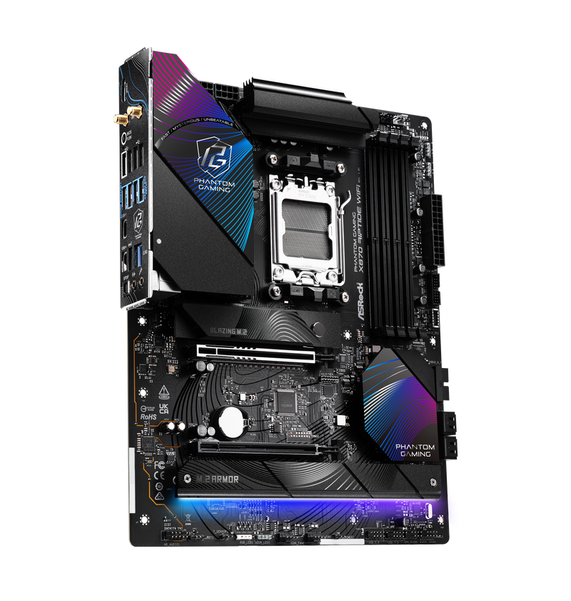 ASRock X870 Riptide WiFi bakside