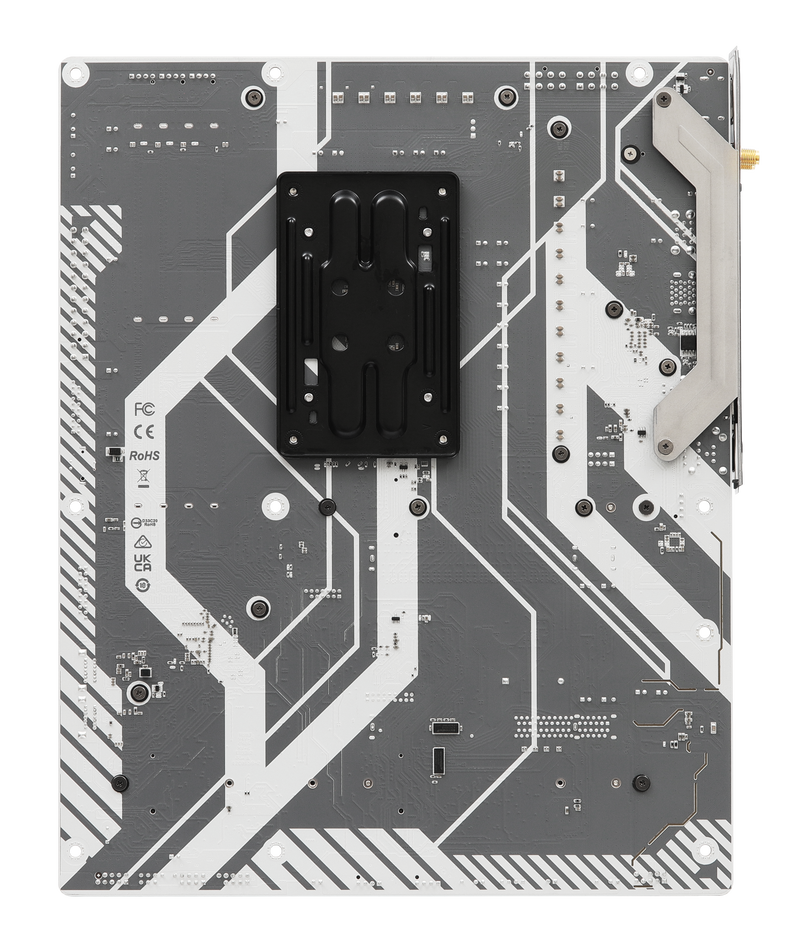 ASRock X870 Steel Legend WiFi hovedkort med RGB-belysning
